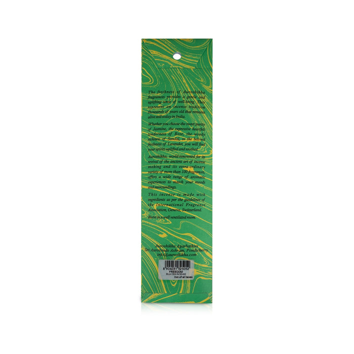 Auroshikha Freedom Incense Sticks - 50 Gms | Agarbathi/ Agarbatti for Pooja