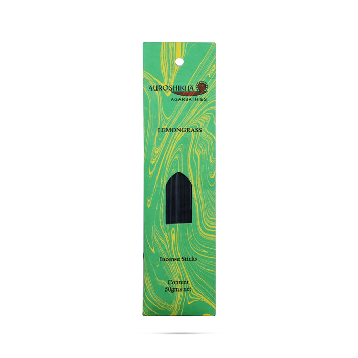 Auroshikha Pooja Incense 50Gms - Lemon Grass