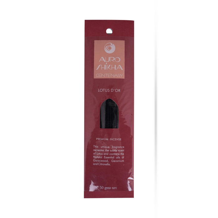 Auroshikha Lotus Dor Incense Sticks - 50 Gms | Agarbathi/ Agarbatti for Pooja - Agarbatti & Incense