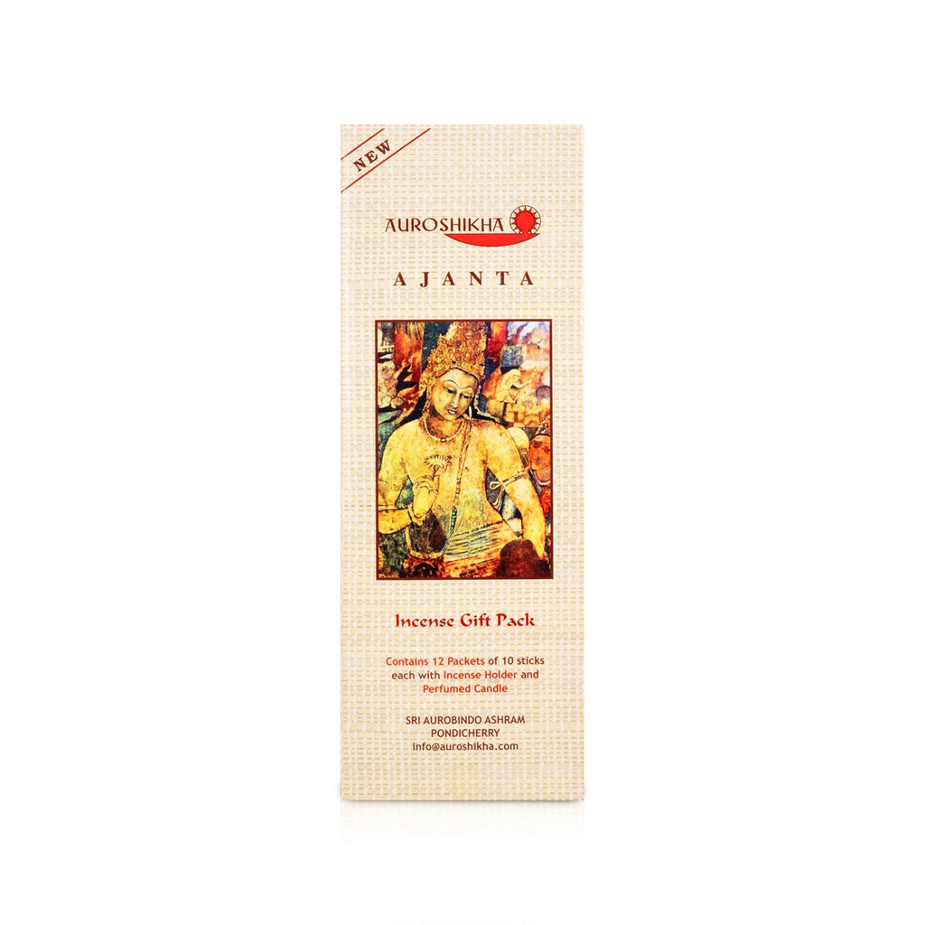 Auroshikha Ajanta Incense Sticks Gift Pack | 12 Packets Of 10 Sticks/ Agarbathi/ Agarbatti for Pooja