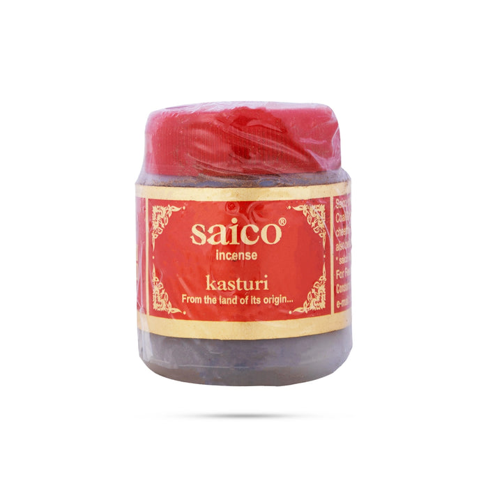 Saico Kasturi Dhoop Powder - 25 Gms | Sambrani Podi / Dasangam Powder/ Guggal for Home & Pooja