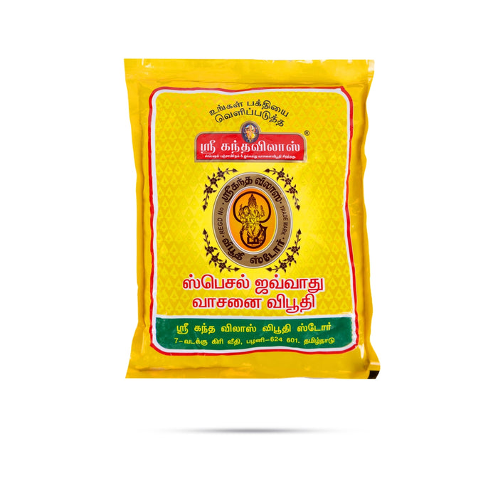 Kanda vilas Scented Viboothi - 500 Gms | Bhasma/ Vibuthi/ Thiruneeru / Viboothi