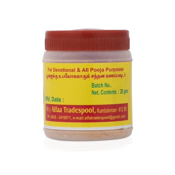 Bell Sandal Sar Scented Powder Box - 20 Gms - Chandan