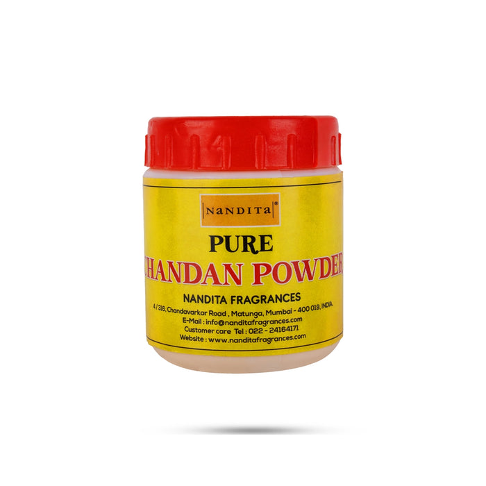 Nandita Sandal Powder - 50 Gms | Chandan Tikka / Abhisheka Powder/ Sandalwood Powder for Pooja - Chandan