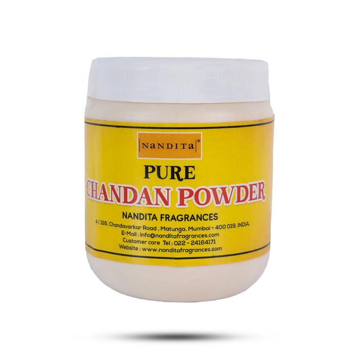 Nandita Pure Chandan Powder - 250Gms | Abhisheka Powder/ Sandalwood Powder for Pooja