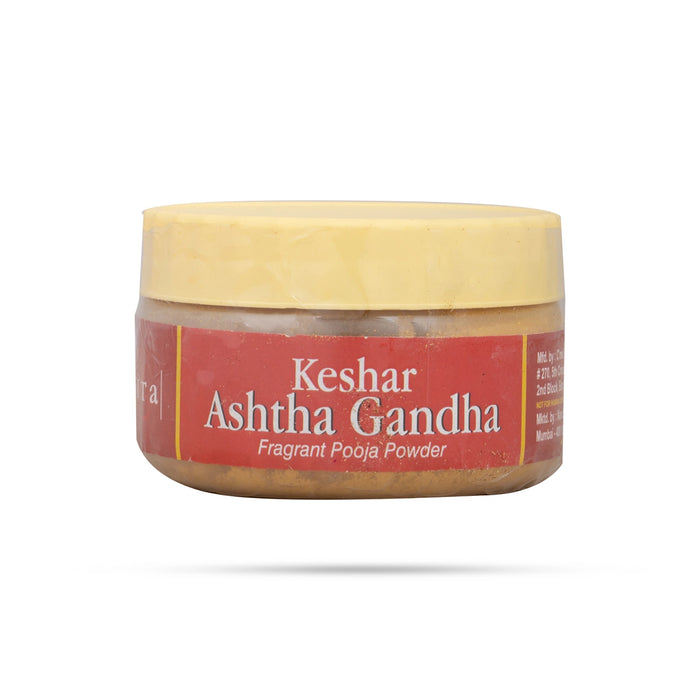 Nandita Keshar Ashtha Gandha Fragrant Pooja Powder - 50 Gms | Chandan