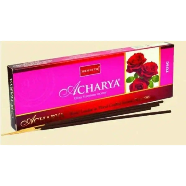 The elevating aroma of Nandita Acharya Ultra Premium Incense Sticks for puja.
