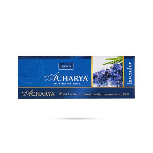 Nandita Acharya Lavender Ultra Premium Incense Sticks - 250 Gms | Agarbatti/ Agarbathi/ Scent Sticks For Pooja - Agarbatti & Incense