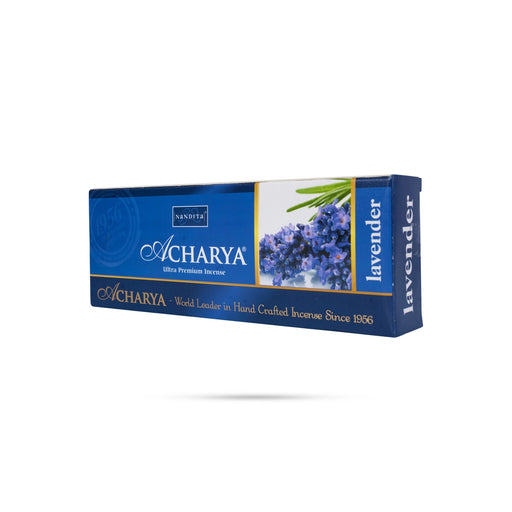 Nandita Acharya Lavender Ultra Premium Incense Sticks - 250 Gms | Agarbatti/ Agarbathi/ Scent Sticks For Pooja - Agarbatti & Incense