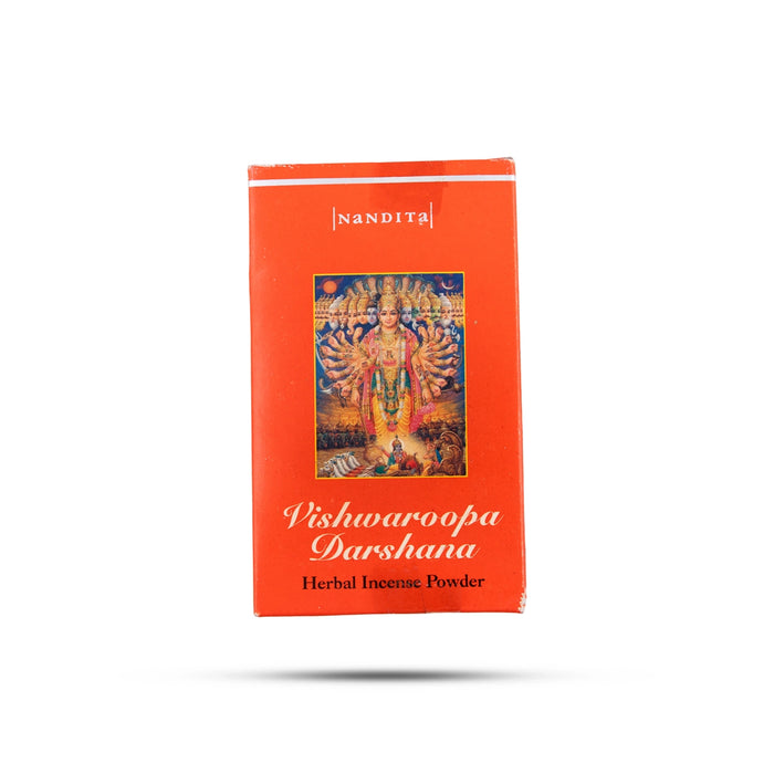 Nandita Vishwaroopa Darshana Herbal Incense Powder - 25 Gms | Dhoop Powder/ Dasangam Powder for Pooja