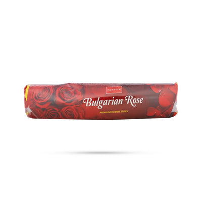 Nandita Bulgarian Rose Premium Incense Sticks Roll- 250 Gms | Agarbatti/ Agarbathi/Scent Sticks For Daily Pooja