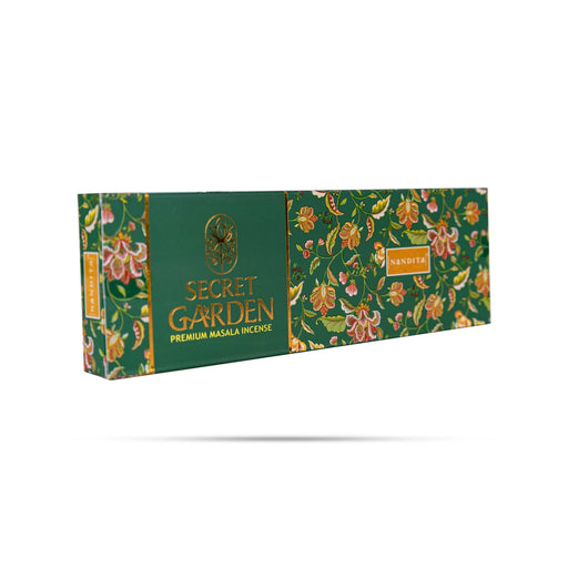 Nandita Secret Garden Premium Masala Incense - 50gms | Agarbatti / Scent Sticks / Agarbathi For Home & Pooja - Agarbatti & Incense