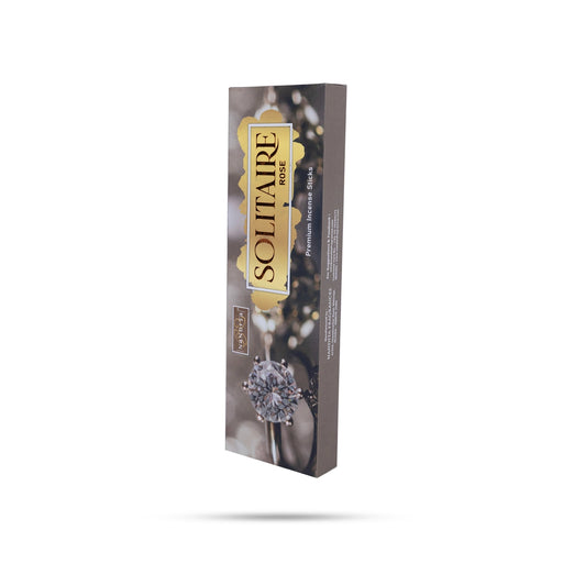 Solitaire Rose Premium Incense Sticks - 50 Gms | Scent Sticks / Agarbatti / Agarbathi for Home & Pooja - Agarbatti & Incense