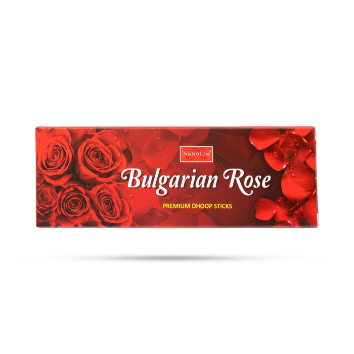 Nandita Bulgarian Rose Premium Dhoop Sticks | Dhoop Batti/ Sambrani Dhoop for Pooja