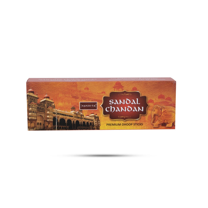 Nandita Sandal Chandan Premium Dhoop Sticks | Sambrani Dhoop/ Dhoop Batti for Pooja