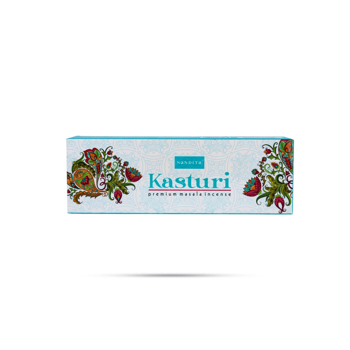 Nandita Kasturi Premium Masala Incense Stick | Scent Sticks / Incense Sticks / Agarbathi for Pooja - Dhoop & Sambrani