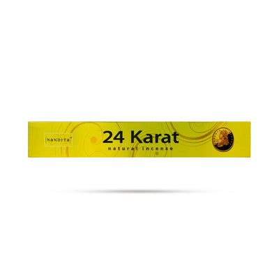Nandita 24 Karat Natural Incense Sticks | Agarbatti/ Agarbathi/ Scent Sticks For Divine Fragrance