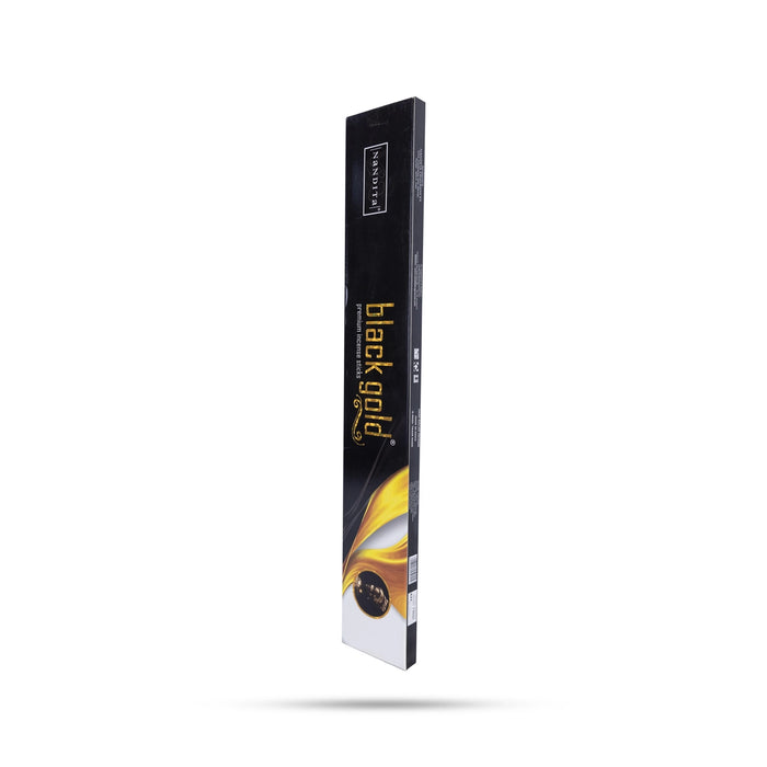 Nandita Black Gold Premium Incense Sticks - 7 Sticks | Scent Sticks / Agarbatti/ Agarbathi For Pooja