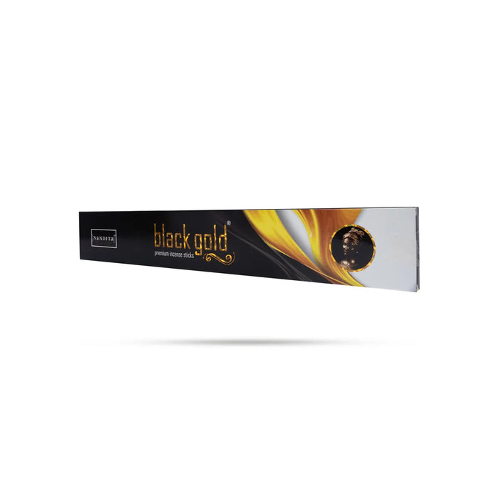 Nandita Black Gold Premium Incense Sticks - 7 Sticks | Scent Sticks / Agarbatti/ Agarbathi For Pooja