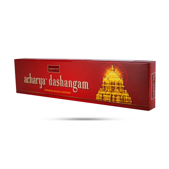 Nandita Acharya Dashangam Premium Masala Incense Stick | Scent Sticks / Incense Sticks / Agarbathi for Pooja - Agarbatti & Incense