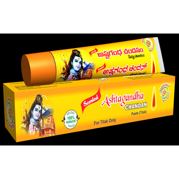 Scented Paste Tube - 40Gms - Ashtagandha Chandan