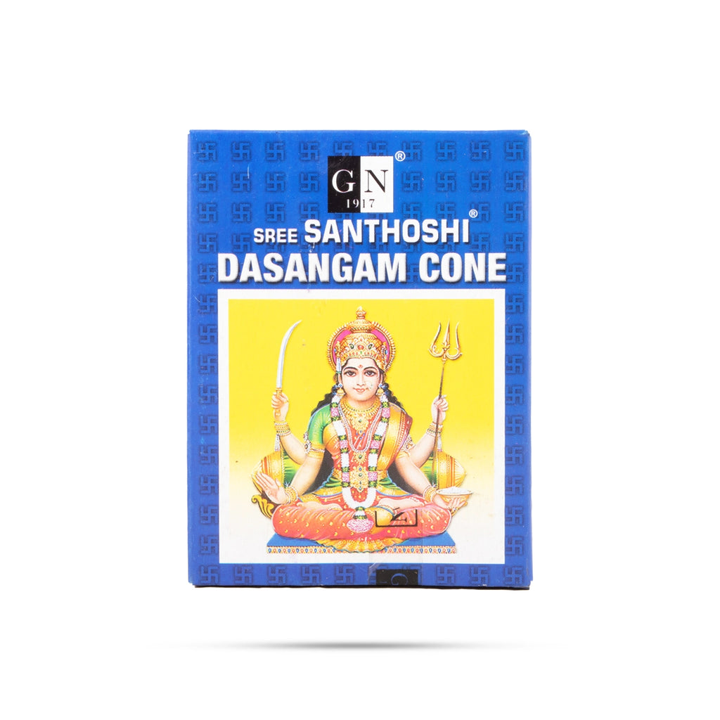 Enhance your spiritual practice by using the Dasangam Cone Sambrani by Kangaroo Santhoshi