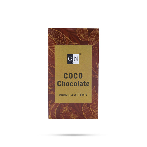 Kangaroo Coco Chocolate Premium Attar Roll On - 6ml | Attar Fragrance / Roll On Oil For Long Lasting Floral Aroma - Perfume