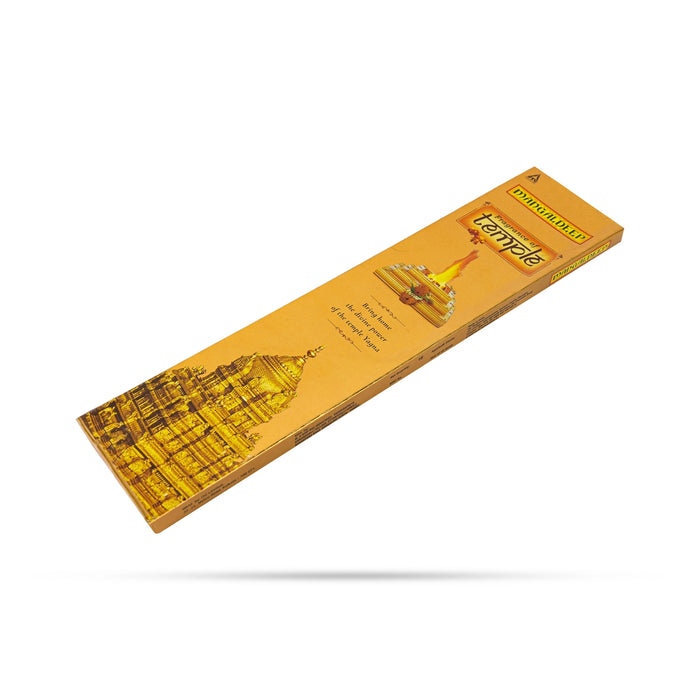 Mangaldeep Temple Gold Tradition Incense Sticks - 20 Pcs | Agarbathi/ Scent sticks for Home & Pooja Space