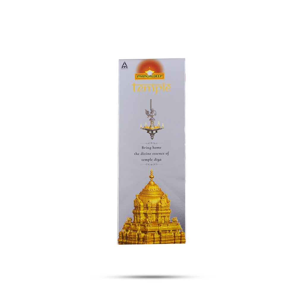 Mangaldeep Temple Silver Tradition Incense Sticks - 70 Sticks | Agarbatti/ Agarbathi for Pooja