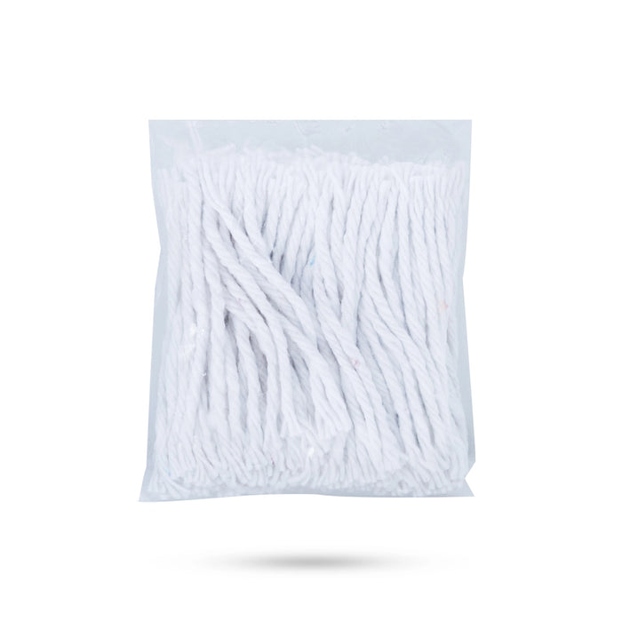 Cotton Wicks - 60 Pcs | White Colour Vilakku Thiri/ Lamp Wicks/ Panchu Thiri for Pooja - Pooja Oil & Wicks