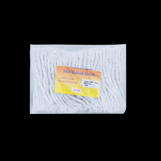 Cotton Wicks - 100 Pcs | White Colour Vilakku Thiri/ Lamp Wicks/ Panchu Thiri for Pooja - Pooja Oil & Wicks