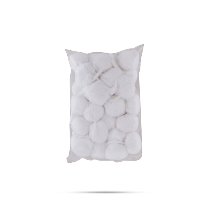 Sita Cotton Wicks - 25 Pcs | Vilakku Thiri/ Lamp Wicks / Panchu Thiri for Deepam - Pooja Oil & Wicks
