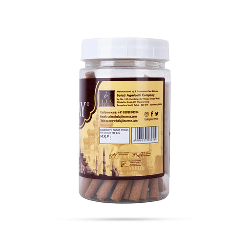Balaji Holiday Premium Dhoop Sticks Jar | Sambrani Agarbatti/ Sambrani Sticks/ Dhoop Batti for Pooja - Dhoop & Sambrani