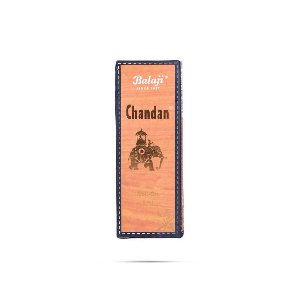 Balaji Chandan Roll On - 8 Ml | Chandan Perfume/ Chandan Attar for Men & Women