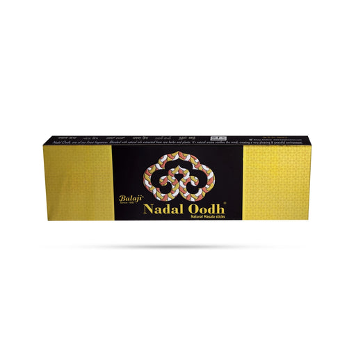 Balaji Nadal Oodh Natural Masala Incense Stick | Scent Sticks / Agarbatti / Agarbathi for Pooja - Agarbatti & Incense