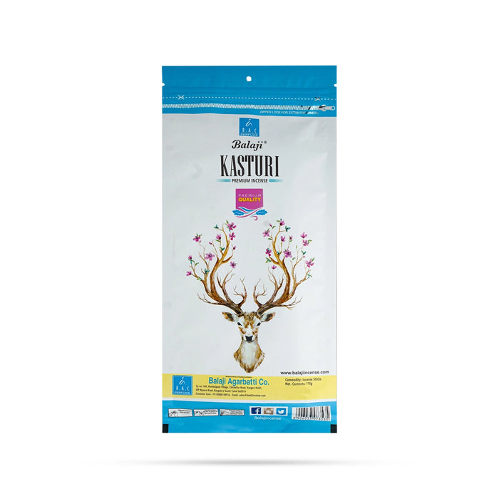 Kasturi Premium Incense sticks - 110 Gms | Scent Sticks / Agarbathi for Aromatic Fragrance