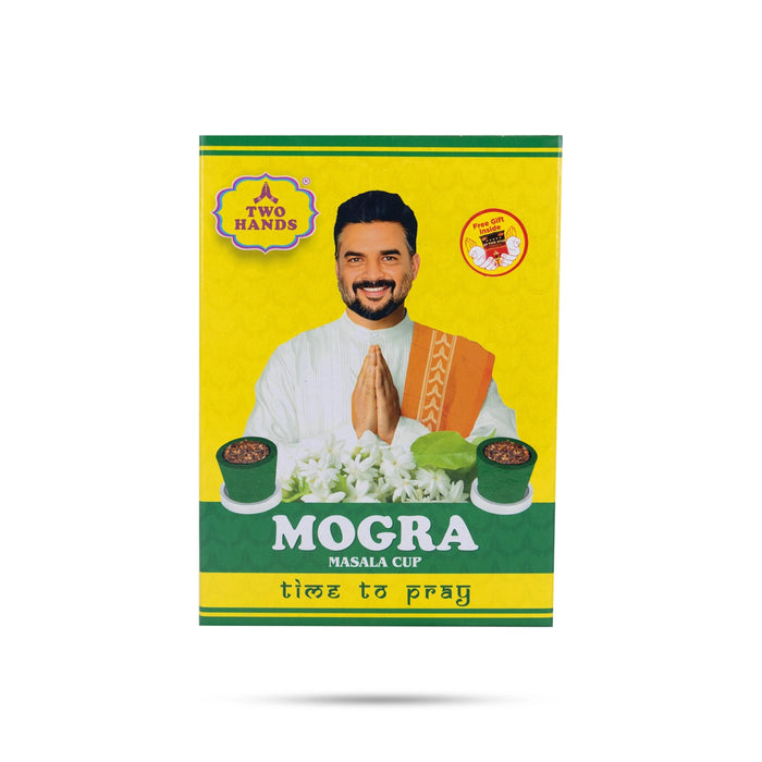 Mogra Two Hands Sambrani Cups - 30 Pcs | Sambrani Dhoop Cup/ Guggal Dhoop/ Guggal Loban for Pooja - Dhoop & Sambrani