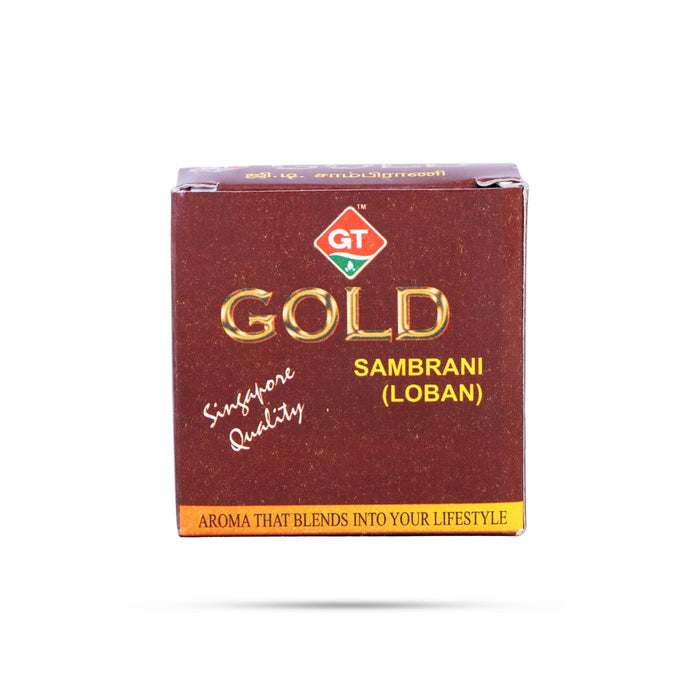 GT Gold Sambrani Loban - 50 Gms | Guggal/ Dhoop Powder for Pooja