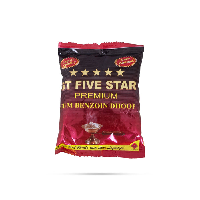 GT Five Star Premium Gum Benzoin Dhoop Powder
