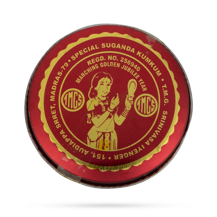 T.M.G Maroon Special Suganda Kumkum - Turmeric & Kumkum