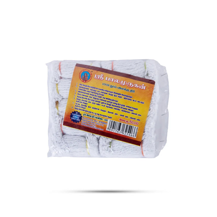 Cotton Wicks – 1008 Pcs | Vilakku Thiri / Lamp Wick For Pooja & Deepam