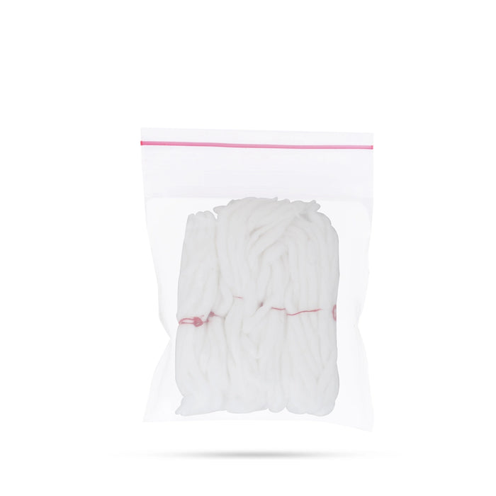 Cotton Wicks Big - 5 Pcs | Vilakku Thiri/ Lamp Wicks / Panchu Thiri for Deepam - Pooja Oil & Wicks