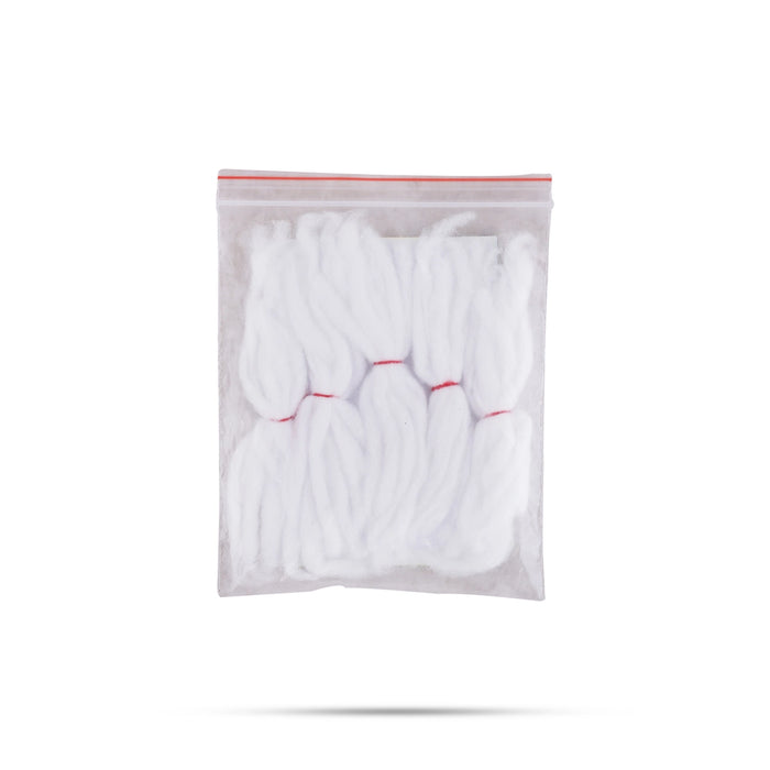 Lamp Wicks Small - 5 Pcs | Panchu Thiri/ Cotton Wicks / Vilakku Thiri for Deepam - Pooja Oil & Wicks
