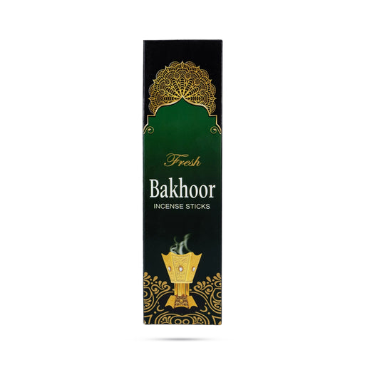 Fresh Bakhoor Incense Sticks - 25 Gms | Scent Sticks / Agarbatti / Agarbathi For Home & Pooja - Agarbatti & Incense