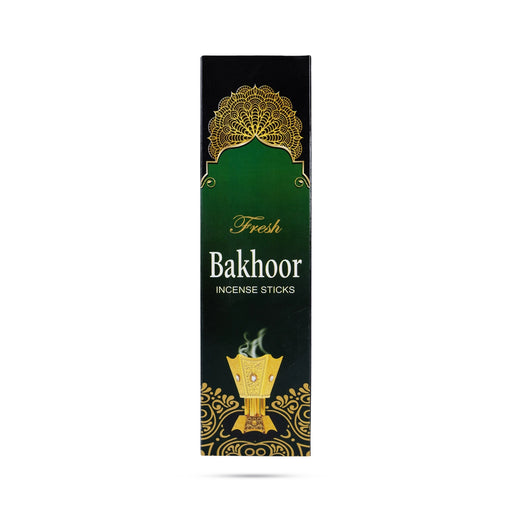 Fresh Bakhoor Incense Sticks - 25 Gms | Scent Sticks / Agarbatti / Agarbathi For Home & Pooja - Agarbatti & Incense