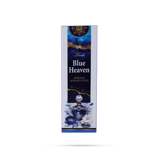 Fresh Blue Heaven Premium Incense Sticks - 50 Gms | Agarbatti/ Agarbathi/ Scent Sticks For Divine Fragrance - Agarbatti & Incense
