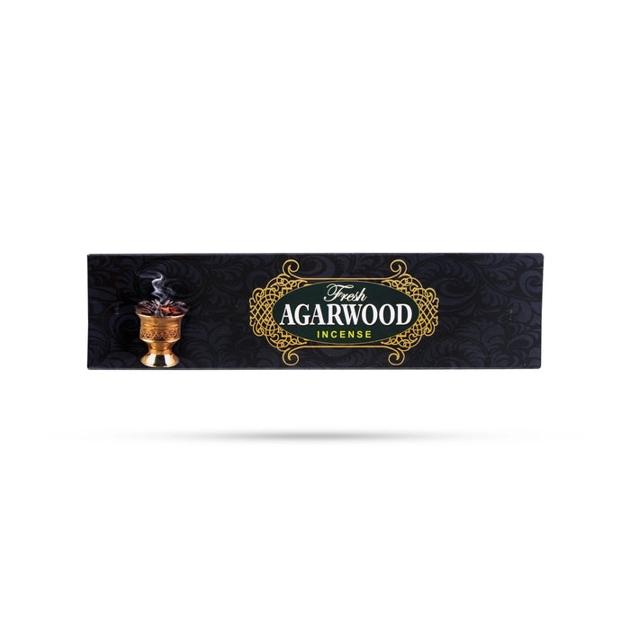 Fresh Agarwood Incense Sticks - 25 Gms | Agarbathi/ Agarbatti for Pooja