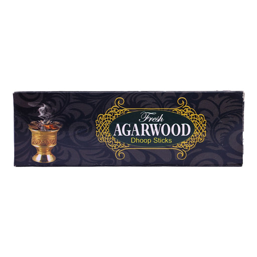 Experience the calming and uplifting fragrance of Fresh Agarwood Dhoop Sticks