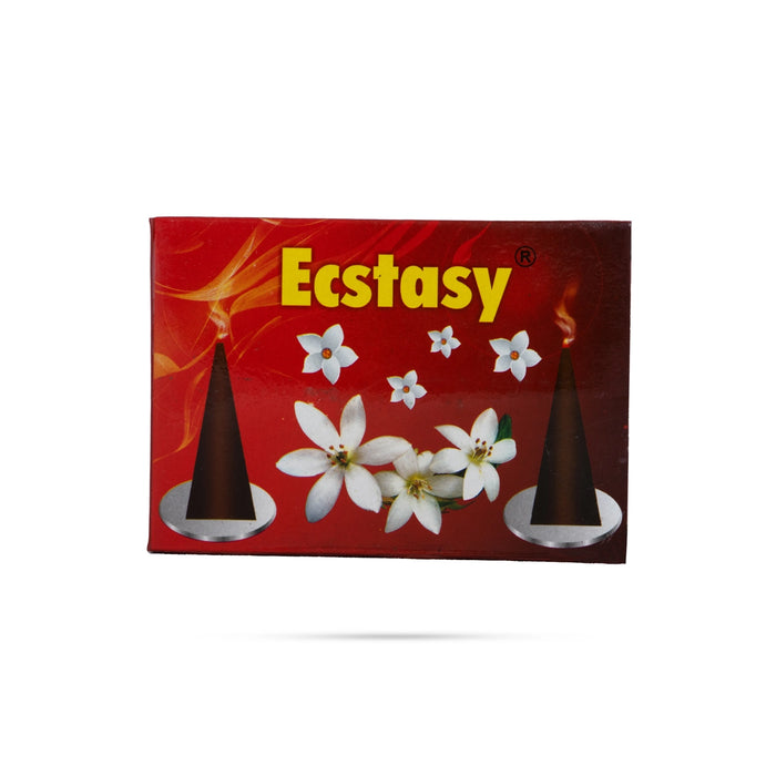 Ecstasy Heaven Incense Cones - 25 Gms | Dhoop Cones/ Cone Sambrani for Pooja