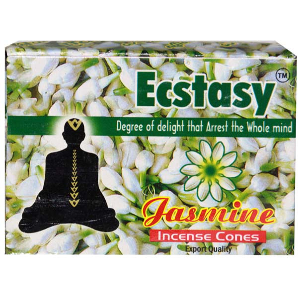 Ecstasy Incense Cones emanate a divine fragrance that blends floral